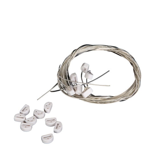 Classical Guitar Nylon Strings Replacement Quality Set With Bridge Beads For Enhanced Tone And Effortless Installation