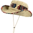 thumbnail image 2 of Sun Hats for Men Women Bucket Hat UPF 50+ Boonie Hat Foldable UV Protection Cotton Hat for Hiking Beach Fishing Summer Safari, 2 of 7