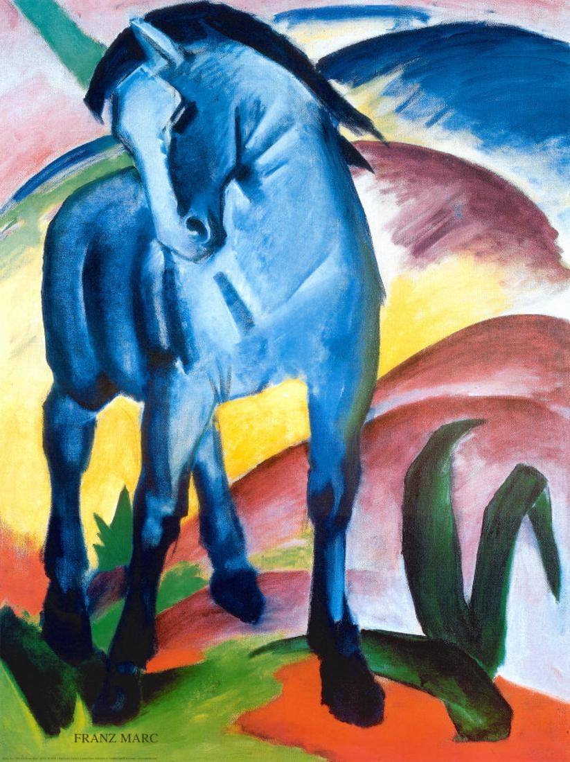 franz marc blue horse franz marc blue horse