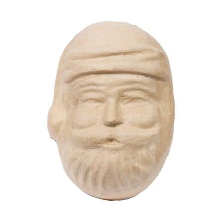 Factory Direct Craft Paper Mache Santa Masks - Set of 3