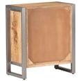 thumbnail image 3 of vidaXL Sideboard 60x35x72 cm Rough Mango Wood 2 Shelves, 3 of 5