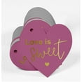 thumbnail image 3 of Inkdotpot Gold Foil Paper Hang Tag Love Is Sweet Wedding Favor Tag 100 Pieces, 3 of 8