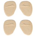 thumbnail image 1 of Almohadillas metatarsianas para mujer (2 pares) Alivio del dolor y comodidad durante todo el día Talla única para plantillas de zapatos para mujer (Beige), 1 of 5
