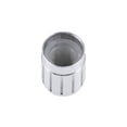 thumbnail image 4 of 5Pcs Aluminium Alloy Potentiometer Rotary Knob for 6mm Dia Hole Silver Tone, 4 of 4