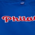 thumbnail image 3 of Women's Mitchell & Ness Royal Philadelphia Phillies Cooperstown Collection Full-Snap Satin Jacket, 3 of 6
