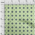 thumbnail image 2 of oneOone Georgette Viscose Mint Fabric Block Fabric For Sewing Printed Craft Fabric By The Yard 42 Inch Wide, 2 of 5