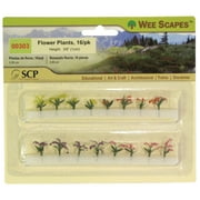 Wee Scapes Flower Plants, 3/8", 16/Pkg.