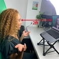 Zoom Screen Office Chair Green Screen for Video Calls