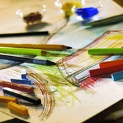 Conté à Paris Studio Sketch Set, Pencils and Carrés Crayons, Assorted