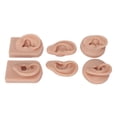 thumbnail image 2 of Human Ear Model, Soft Silicone Ear Model 3 Pair High Simulation Reusable  For Acupuncture Training For Display Props For  Practice Light Skin Color,Medium Skin Color,Deep Skin, 2 of 8