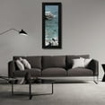 thumbnail image 3 of Sheldon Lewis 11x24 Black Modern Wood Framed Wall Art Titled - Hidden Paradise 2, 3 of 6
