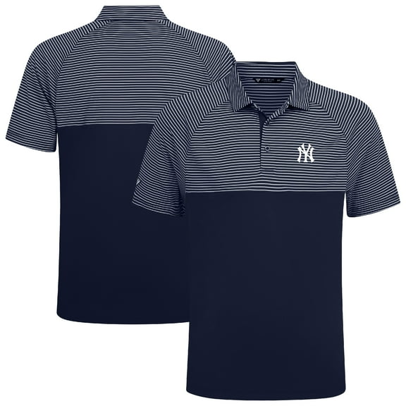 Men's Levelwear Navy New York Yankees Classic Stripes Insignia 2.0 Polo