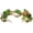 Gold and Green, variant on Golden Greek Laurel Headband - Leaf Greek Crown Headbands Roman Goddess Headpiece for Women Men Adult Halloween Renaissance Renfaire Toga Costume Hair Accessories