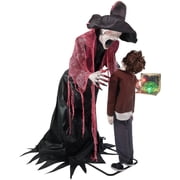 Haunted Hill Farm 7 ft Motion-Sensor Soul Harvester Halloween Animatronic by Tekky, HHSOULHARVSTR-1FLSA