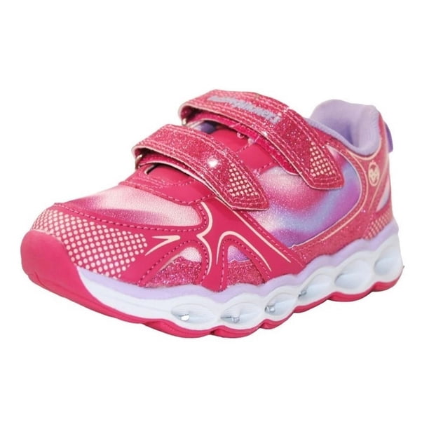 Tenis Niña Luces Bubble Gummers Jessica Fiusha 13-19 fucsia oscuro 14