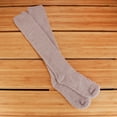thumbnail image 4 of BambooMN Women's Fuzzy Knee High Socks - Grey - Size(4-10) - 1 Pair, 4 of 6