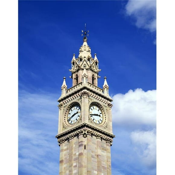 Low Angle View of A Clock Tower Albert Memorial Clock Belfast Northern Ireland Poster Print by The Irish Image Collection, 24 x 32 - Large