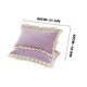 thumbnail image 3 of Crystal Velvet Winter Pillowcase Solid Color Lace Pillowcase, 3 of 9