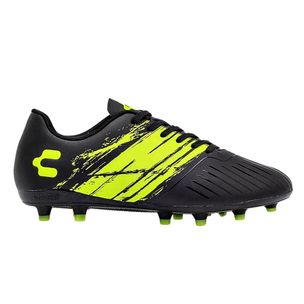 Tacos De Futbol Charly Fg Taquetes Deportivo Negro Soccer
