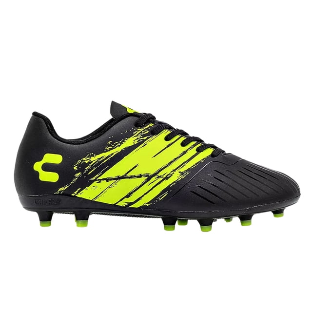 Tacos De Futbol Charly Fg Taquetes Deportivo Negro Soccer
