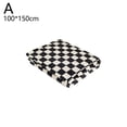 thumbnail image 4 of Throw Checked Large Polar Warm Soft Blanket Sofa Bed Car GX Travel, 4 of 9