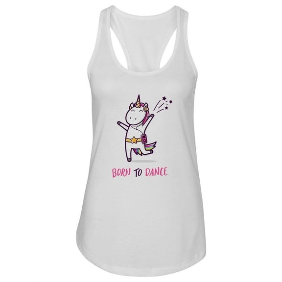 Born To Dance. Tank Women -Image by Shutterstock, Female Large