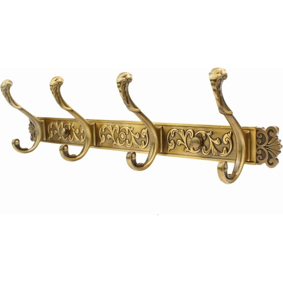 Coat Rack Wall Mount,Vintage Wall Hooks Coat Hooks Antique Towel Racks for Bathroom Entryway Wall Mounted CoatRack Clothes Heavy Duty