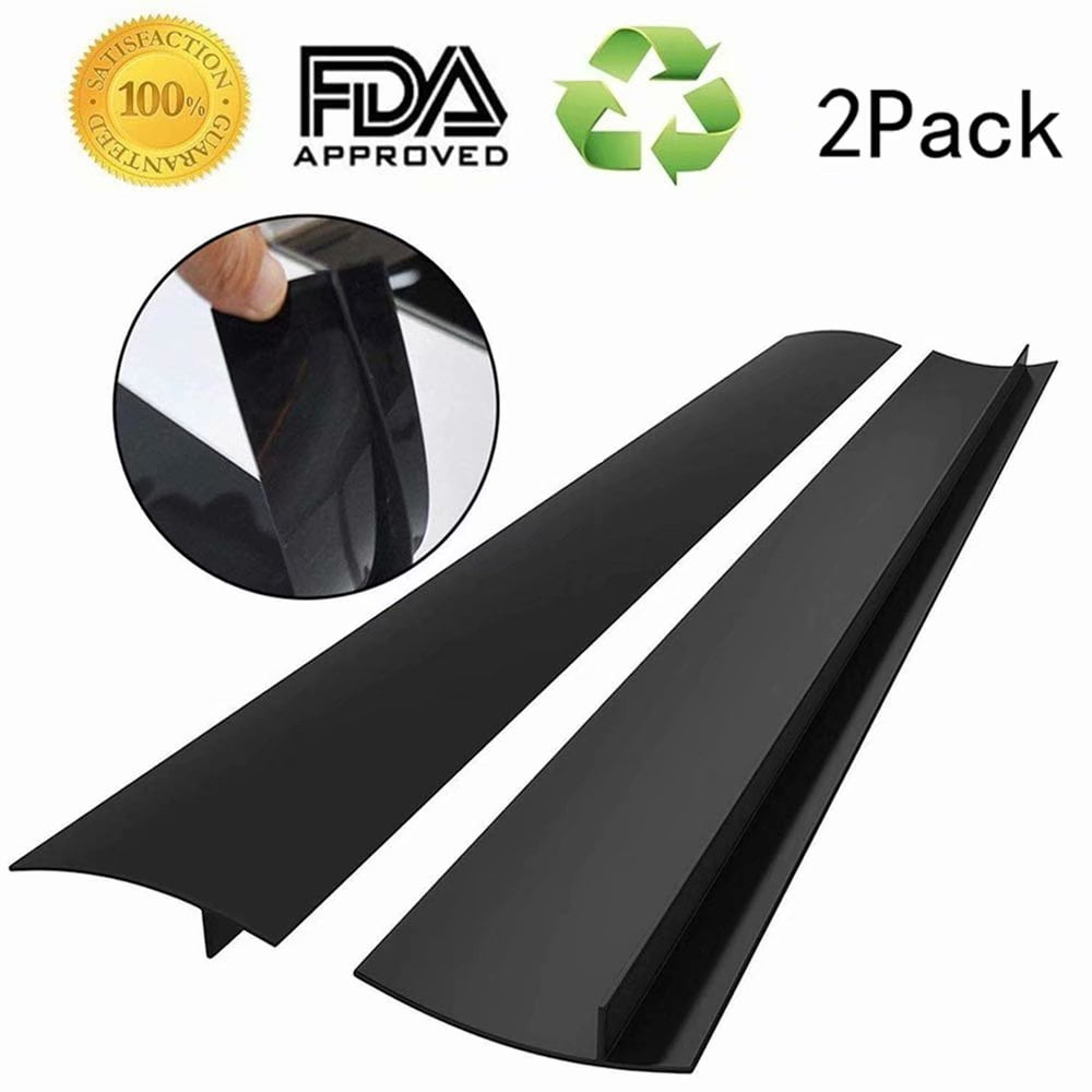 2Pack Silicone Gap Cover 21" Premium Silicone Kitchen Stove Cooktop