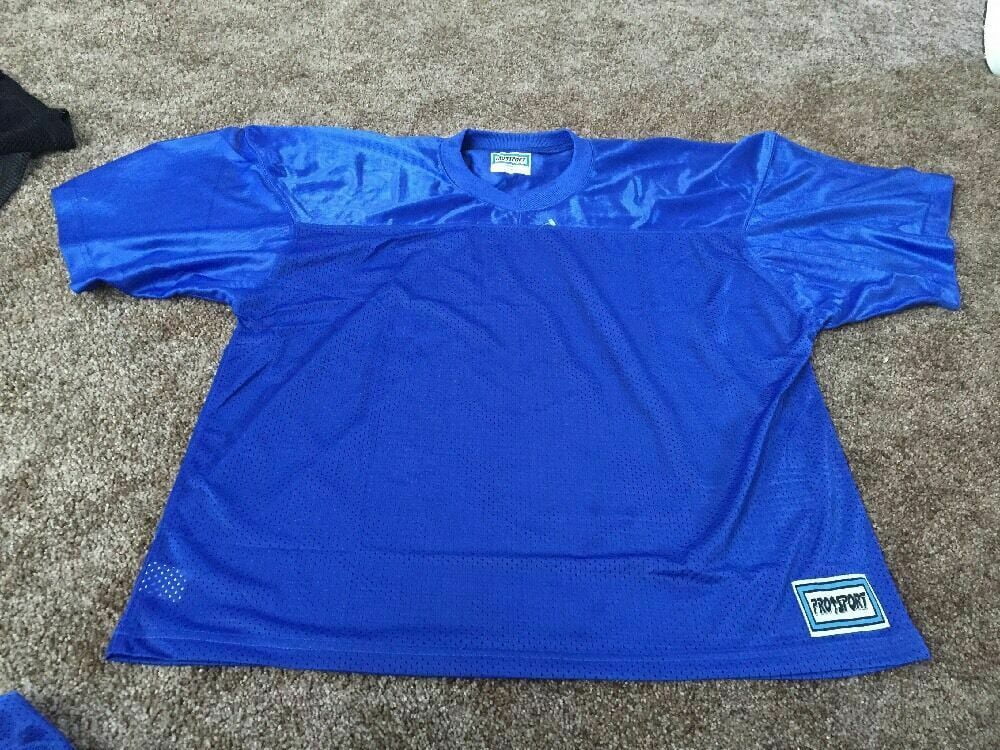 ProSport Dazzle Adult Football Jersey Royal Blue Size 2XL