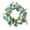 B, variant on HuiXinOu Simulation Flower Wreath - Spring Summer Rose Peony Door Hanging, Large Home Decor for Living Room Wall Entryway