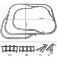thumbnail image 2 of Advanced train building blocks track engineering full set of city train train track expansion stitching building blocks educatio Gao Jinjia LED, 2 of 2