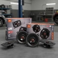 thumbnail image 1 of Paquete de 4 bocinas para spark/matiz/beat Jbl de 4 pulgadas y 4x6 pulgadas Negro, 1 of 6