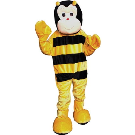Bumble Bee Mascot Adult Halloween Costume, Size: Men's - One
