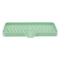 thumbnail image 3 of Unique Bargains 1 Pc Waterproof Soap Holder with Draining Light Green Soap Holder for Bathroom 10.04"x5.51"x0.79", 3 of 6