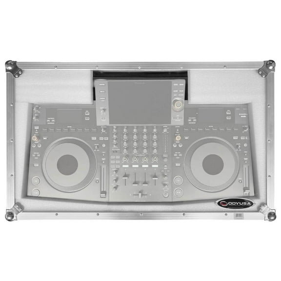 Odyssey SCOPUSQUADCW1 Flight Effects Show Case for Pioneer DJ OPUS-QUAD DJ System with Wheels