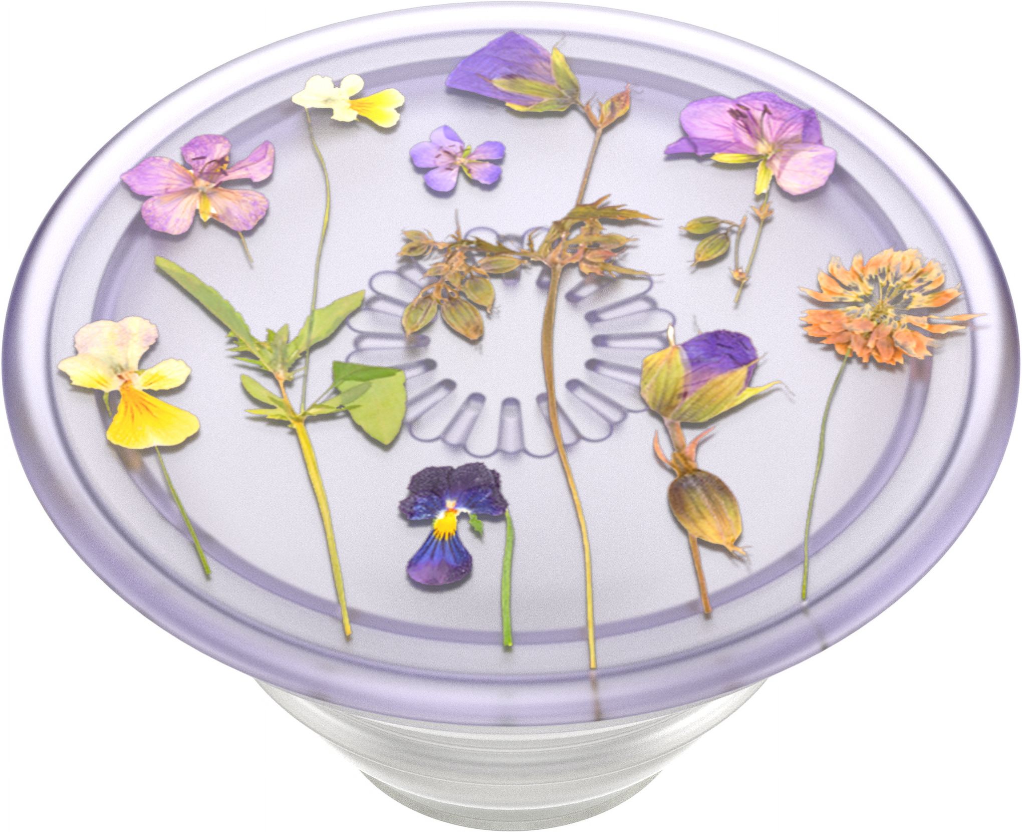 PopSockets PopGrip Con Top Intercambiabile – Wild Blooms, Impugnatura E Supporto Per Telefono E Tablet