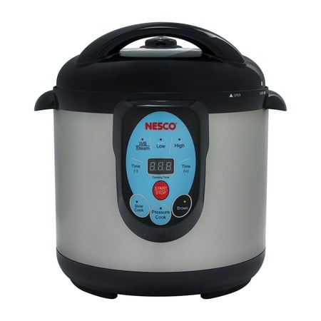 NESCO® NPC-9 9.5 Qt. Electric Smart Pressure Cooker and Canner