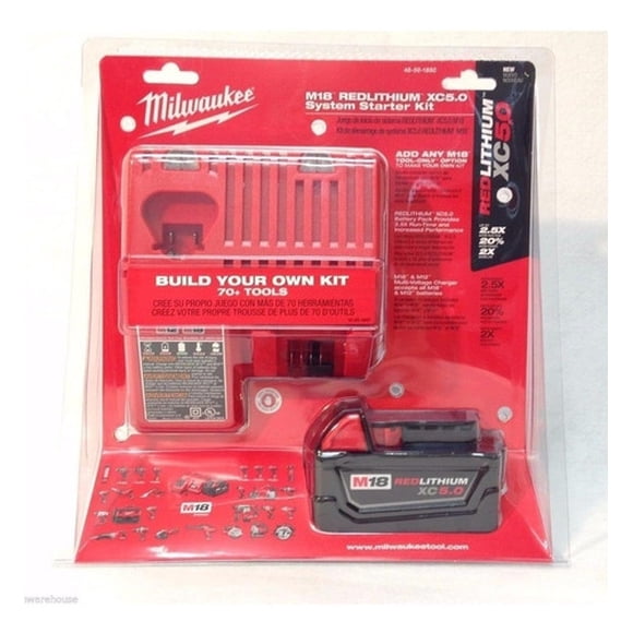 Kit Cargador Y Bateria Xc 5.0 M18 Milwaukee 48591850 Milwaukee 48591850