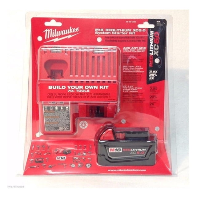 Kit Cargador Y Bateria Xc 5.0 M18 Milwaukee 48591850 Milwaukee 48591850