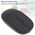 thumbnail image 4 of 2.4g Mouse Inalámbrico, Modo Dual , Mouse De Computadora Portátil Recargable Ergonómico Y Silencioso Con Receptor Para OS X Portátil, 4 of 7