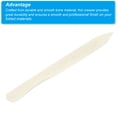 thumbnail image 4 of Unique Bargains Bone Folder Creaser, 2 Pack Paper Creaser Straight Scoring Folding Creasing Origami Tool, White-2, 4 of 7