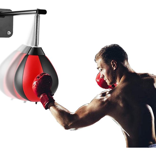 Bilot Punching Speed Bag for Boxing Wall Mount Speed with Spring, Kids