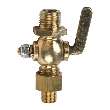 Brass petcock 1/8"-1/4" fuel tap Suitable for vintage motorcycles