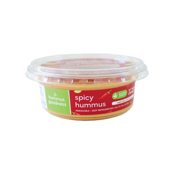 Hummus Goodness Hummus Spicy, 8oz Pack of 6