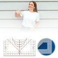 thumbnail image 1 of Tshirt Ruler For Vinyl Alignment T Shirt Ruler To Center Design Tshirt Measurement Tool With Heat Tape For Heat Sublimation Heat Transfer Acrylic Ruler For All Size Hea, 1 of 5