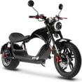 thumbnail image 2 of MotoTec Raven 60v 30ah 2500w Lithium Electric Cafe Motorcycle Black, 2 of 5