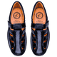 thumbnail image 5 of Huarache Piel Borrego Enco Footwear Cómodo Huarache para Pie Descanso Confort N04 Negro, 5 of 6