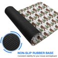 thumbnail image 6 of Long Mouse Pads for Desk,Brown Bigfoot and Pine Tree Pattern Desk Mats on Top Of Desks, Desk Mouse Pad Extra Large with 3mm Non-Slip Base and Stitched Edge for Gaming,Office,Work,Home 35.4"x15.7", 6 of 6