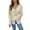 Beige, variant on Drses Womens Tie Front Cardigan Sweaters Cute Bow Puff Long Sleeve Fall Loose Ribbed Knit Trendy Sweater Tops