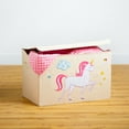 thumbnail image 6 of Wildkin Kids Fabric Toy Storage Chest for Boys and Girls (Unicorn Pink), 6 of 6